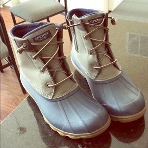 Sperry Duck booties! Only worn once.